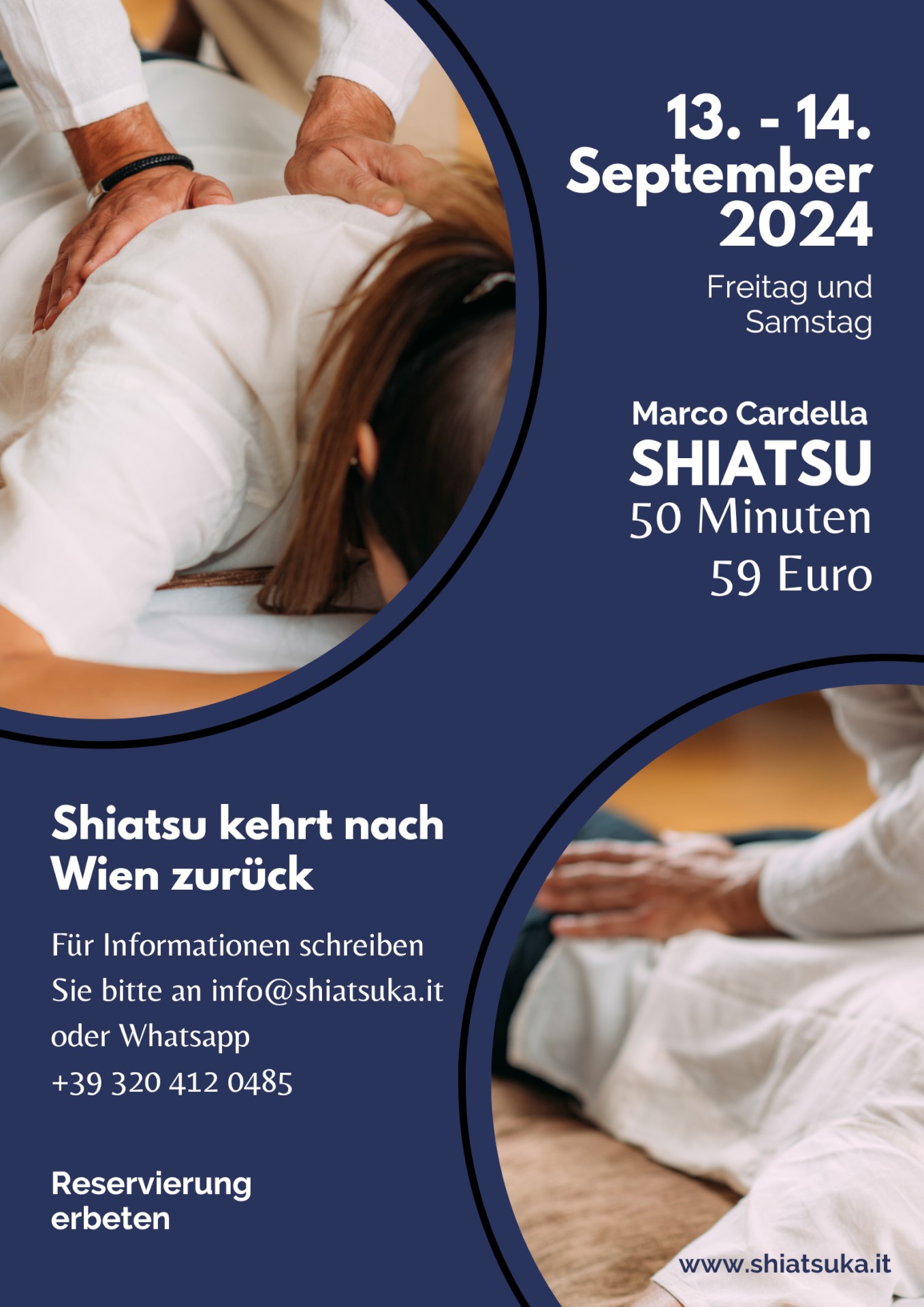 Locandina shiatsu Vienna 2024.09.13-14 new