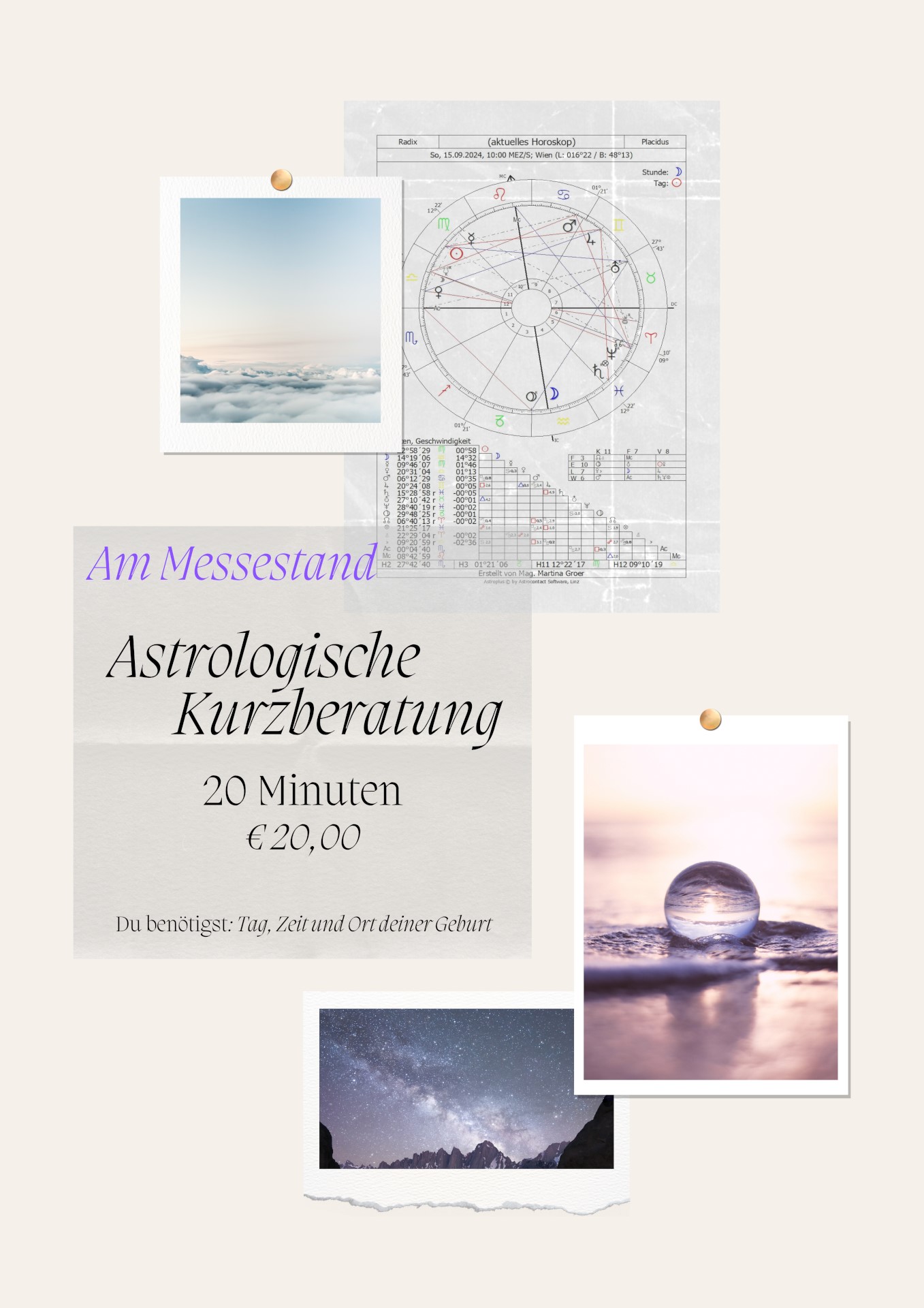 Messe Aufsteller Kurzberatungen 15.09.2024